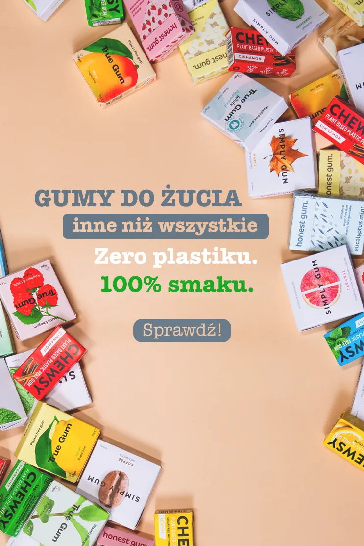 Naturalne gumy do żucia